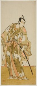 Aktor Ichikawa Danjuro V w niezidentyfikowanej roli autorstwa Katsukawa Shunsho