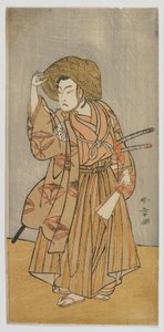 Tea Ac i r Matsumoto Gunpaku I V As Nagoya Yamazaburo, Edo Perio d autorstwa Katsukawa Shunsho