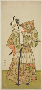 Aktor Nakamura Juzo II w niezidentyfikowanej roli autorstwa Katsukawa Shunsho