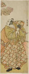 Aktor Nakamura Nakazo I jako Watanabe no Tsuna w sztuce Shitenno Tonoi no Kisewata, wystawionej w Teatrze Nakamura w jedenastym miesiącu, 1781 autorstwa Katsukawa Shunsho