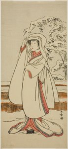 Te Ac i r Segawa Tomi Saburo Doctor As Te Heron Maeda (córka oszustwa) autorstwa Katsukawa Shunsho
