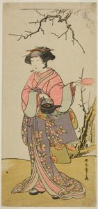 Aktor Yamashita Kinsaku II w niezidentyfikowanej roli autorstwa Katsukawa Shunsho