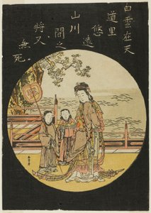 Chiński Nieśmiertelny Seiobo (C: Xi Wang Mu, Królowa Zachodu)