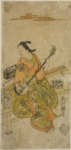 Aktor Yamashita Kosasaburo autorstwa Katsukawa Terushige