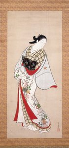 Retrato De Takao (tinta & color en papel)pulido autorstwa Katsunobu Kondo