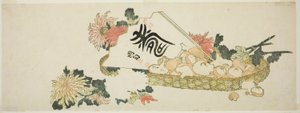 Jesienny prezent autorstwa Katsushika Hokusai