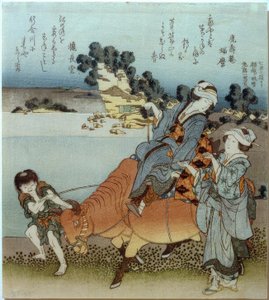 Widok Koshigoe z Shichirigahama autorstwa Katsushika Hokusai