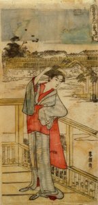 Sosna sukcesu autorstwa Katsushika Hokusai