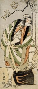 Aktor Sakata Hangoro III autorstwa Katsushika Hokusai