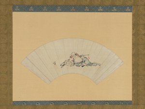Pijana Asaina autorstwa Katsushika Hokusai