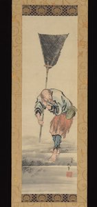 Rybak autorstwa Katsushika Hokusai