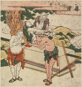 Fujisawa, ok. 1804 autorstwa Katsushika Hokusai
