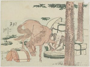 Niko, 1799-1802 autorstwa Katsushika Hokusai