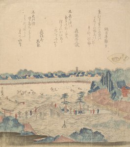 Krajobraz. autorstwa Katsushika Hokusai