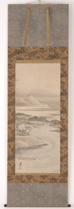 Krajobraz rzeczny, 1760-1849. autorstwa Katsushika Hokusai