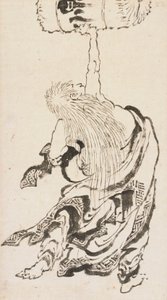 Dziewica, rodzina sake, okres Edo, czy? Lata 40. XIX wieku. autorstwa Katsushika Hokusai