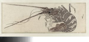 Homar autorstwa Katsushika Hokusai
