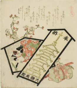 Obrazy wotywne (Ema) z serii „Wybór koni (Uma-zukushi)” autorstwa Katsushika Hokusai