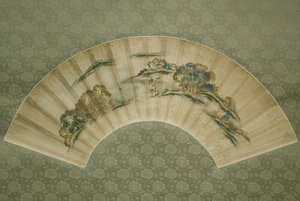 Scena rolnictwa wiosny. autorstwa Katsushika Isai