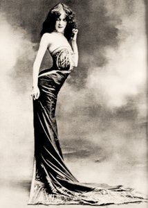 Portret Edith La Sylphe (zdjęcie) autorstwa 