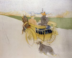 Nieuprawny. Henri de Toulouse-Lautrec (1864 - 1901). Litografia. Muzeum Petit w Limoux.