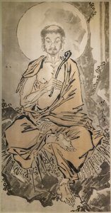 Nieznany obraz autorstwa Kawanabe Kyosai