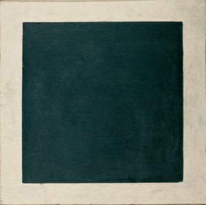 Czarny kwadrat autorstwa Kazimir Severinovich Malevich