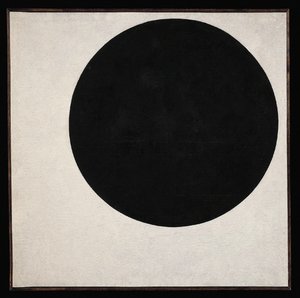 Czarny krąg autorstwa Kazimir Severinovich Malevich