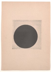 Czarny okrąg za „Od kubizmu i futuryzmu do suprematyzmu: nowy realizm w malarstwie” autorstwa Kazimir Severinovich Malevich