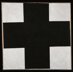 Czarny krzyż autorstwa Kazimir Severinovich Malevich