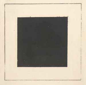 Czarny kwadrat z książki "Suprematyzm: 34 rysunki" autorstwa Kazimir Severinovich Malevich
