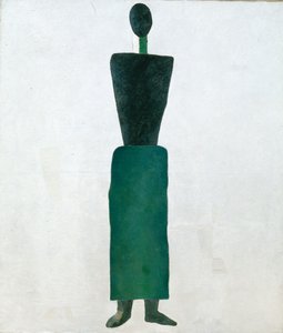 Postać kobieca, 1928-1929. autorstwa Kazimir Severinovich Malevich