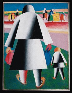 Żniwa (obraz na płótnie) autorstwa Kazimir Severinovich Malevich
