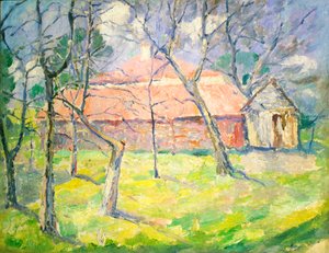 Krajobraz pod Kijowem, 1930. autorstwa Kazimir Severinovich Malevich