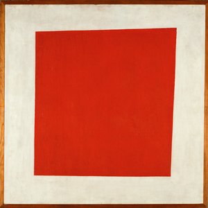 Plac Czerwony (olej na płótnie) autorstwa Kazimir Severinovich Malevich
