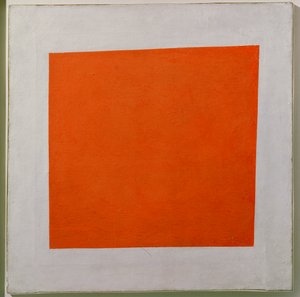 Plac Czerwony. Malarski realizm chłopa w dwóch wymiarach autorstwa Kazimir Severinovich Malevich