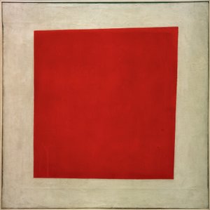 Plac Czerwony, 1915 autorstwa Kazimir Severinovich Malevich