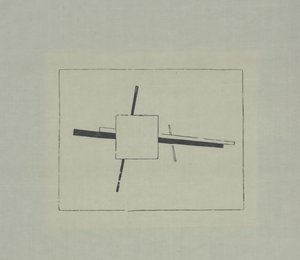 Krzyż suprematystów autorstwa Kazimir Severinovich Malevich