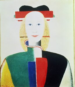 Dziewczyna w kapeluszu (olej)