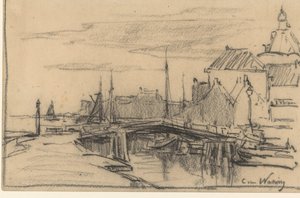Port Enkhuizen autorstwa Kees van Waning