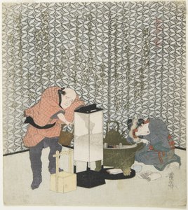 Szczęśliwe szczury, 1828 autorstwa Keisai Eisen