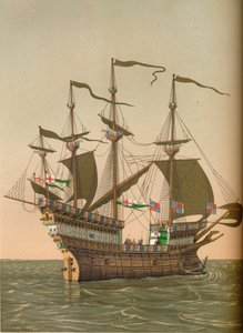 „Wielki Harry”, ok. 1520, 1849 r. autorstwa Kellerhoven