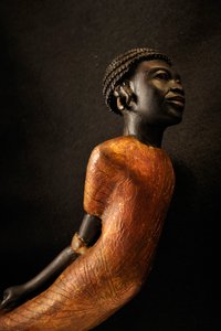 mm7864; XVIII dynastia; Nowe Królestwo; Egipt; Muzeum Egipskie; Kair; KV62, Kung Tut,..., 2009 (zdjęcie) autorstwa Kenneth Garrett