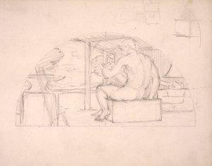 (Rotunda Kapitolu Stanu Iowa) (Producenci, badanie dla panelu) autorstwa Kenyon Cox
