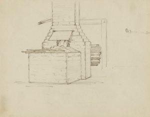 (Rotunda Kapitolu Stanu Iowa) (Producenci, badanie dla panelu) autorstwa Kenyon Cox