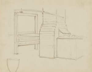 (Rotunda Kapitolu Stanu Iowa) (Producenci, badanie dla panelu) autorstwa Kenyon Cox