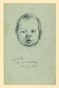 Portret Leonarda Coxa autorstwa Kenyon Cox