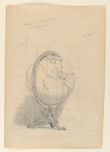 Studium dla „Matematyki”, „Nauki”, Library of Congress, Washington D.C. autorstwa Kenyon Cox