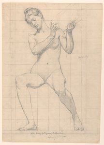 Studium dla „Matematyki”, „Nauki”, Library of Congress, Washington D.C. autorstwa Kenyon Cox