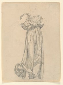 Studium dla draperii autorstwa Kenyon Cox